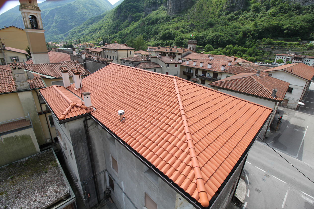 Tegola Braas Monocoppo Argilla